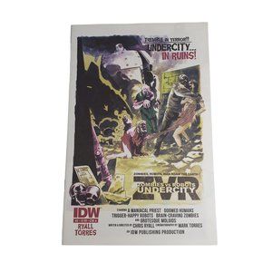 Zombies vs Robots Undercity 3 IDW Comic Book Collector Jun 2011 Bagged Boarded